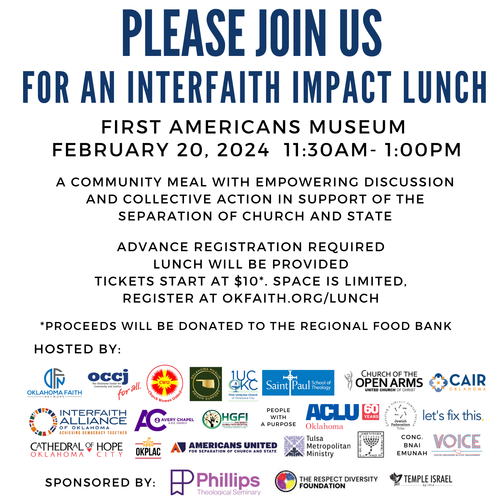 Interfaith Impact Lunch - logo
